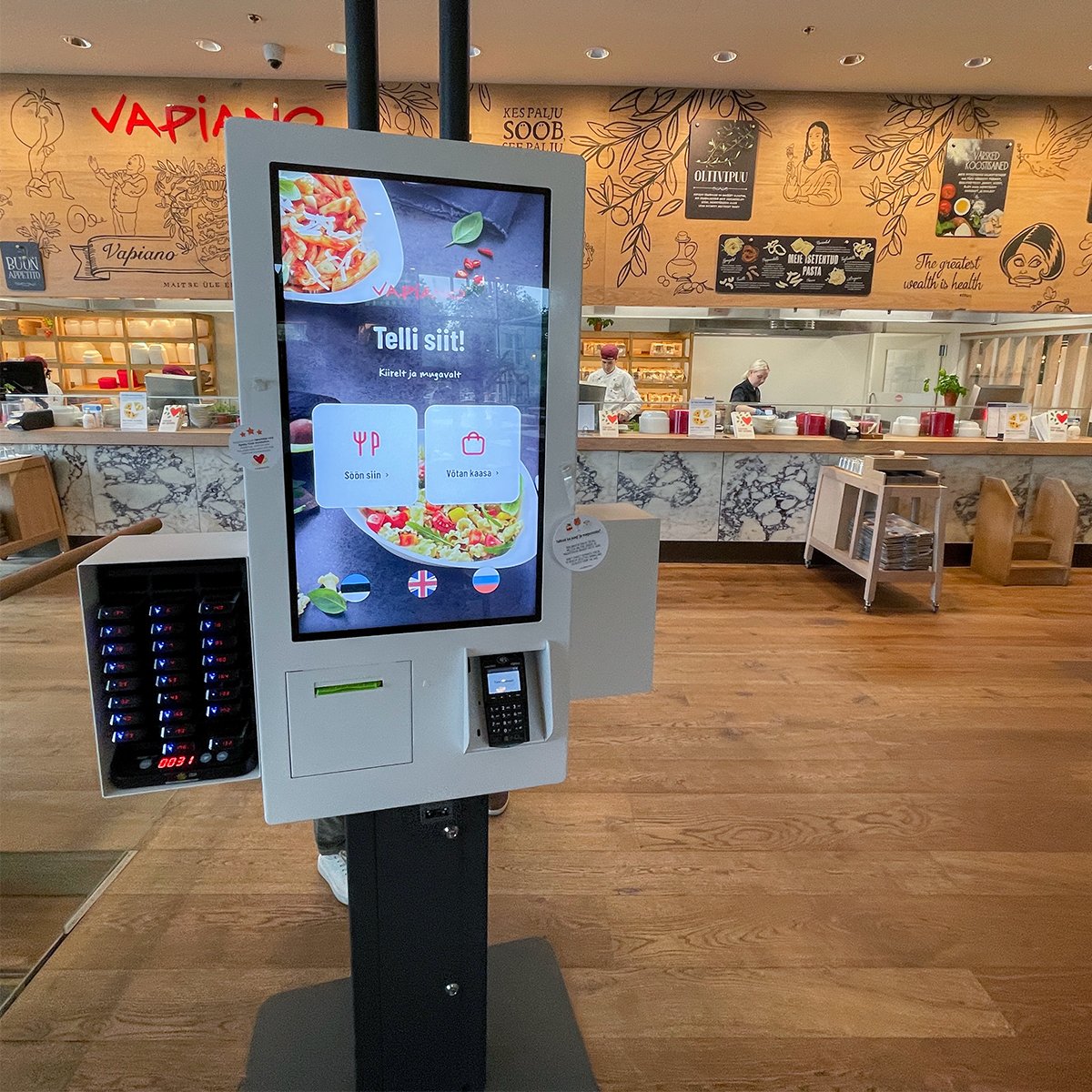 Self-service kiosks