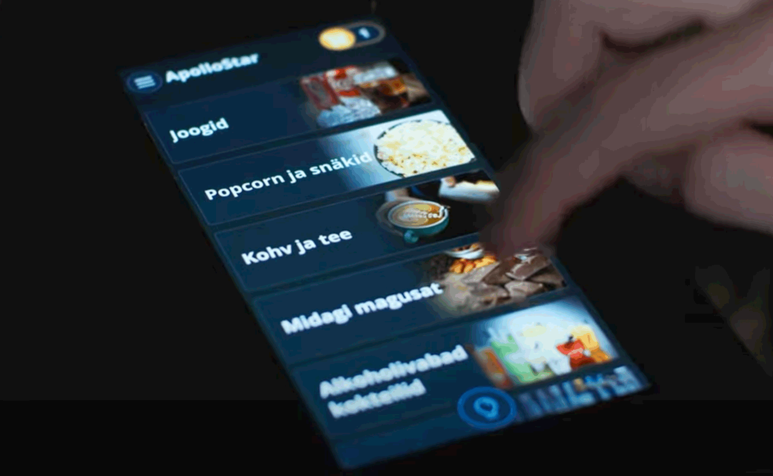 In-seat ordering system